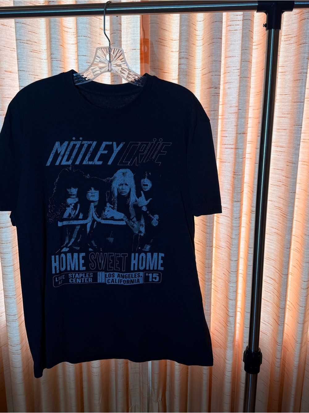 Tilly's Black Motley Crue 'Home Sweet Home' Short Sleeve Tee